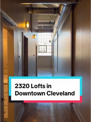 2320 Lofts has apartments available now in Downtown Cleveland! 💛  #clevelandhomes #clevelandrealtor #clevelandohio #clevelandrealestate #movetocleveland #clevelandapartment #downtowncleveland #downtownclevelandapartment #clevelandloft 