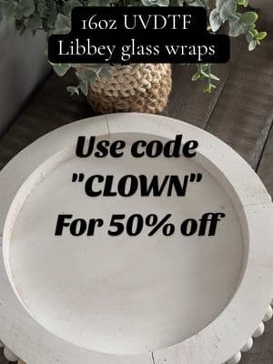 New drops weekly, use code "CLOWN" for 50% off all of our wraps and decals~ including our newest items (: #wholesale #uvdtfprinter #uvdtf #uvdtftransfer #snowglobetumbler #tumblers #tumblerwraps #libbeywraps #16ozuvdtfwraps #16ozwraps #decals #uvdtf #uvdtfvendor #cupbusinesss 