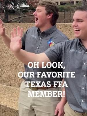 Really and truly, every Texas FFA member is our favorite! 💛💙 #texasffa #mytexasffa #ffaweek