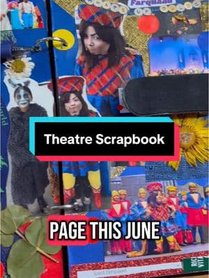 Making my new theatre kid a scrapbook of all the productions he’s in. I hope you’ll follow along follow along as we fill the pages up. #theatrekid #theaterkid #theatremom #theatermom #shrekjr #lordfarrquad #farquaad #scrapbook #scrapbooking 