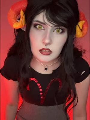 funfact! i dont blink in any of my aradia videos to make her more unsettling :3 #homestuck #aradia #aradiamegido #hom3stuck 