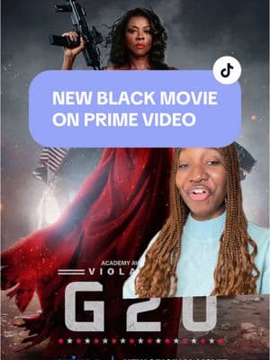 A BLACK WOMAN AS PRESIDENT IN NEW MOVIE??🥹✊🏾 G20 stars Viola Davis in a new action movie only on @Prime Video #g20movie #violadavis #blackmovies #primevideo #primemovies #g20 #blackwomanmovies #actionfilm 