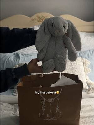 He’s perfect 🥹 #jellycat #bashfulbunny 