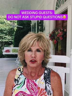 WEDDING GUESTS: DO NOT ASK STUPID QUESTIONS #fy #fyp #fypage #fybride #fygroom #fywedding #weddingguests #weddinginvitations #weddingetiquette #weddinginspo #weddingtips #Love #like #justengaged #justmarried #bridalparty #weddingparty #bridesmaids #groomsmen #weddingceremony #weddingcake #weddingphotographer #weddingtalk411