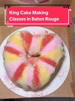 Attending the viral king cake making class was the weekend pick-me-up I needed 🫶🏿🥰 @Madelyn Schmidt Burr  ilyyyy my girl you are killing it 👏🏿❤️  #maameefuakoomson #BRTok #maamevisits #eloisemarketandcakery #thingstodoinbatonrouge #lifeinlouisiana #mardigrasseason #kingcakeseason #batonrougefoodie #louisianavlogger 