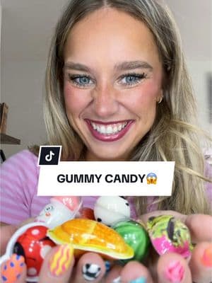 Reviewing a bunch of different flavors of gummy candy!😱😱 #gummies #gummy #gummycandy #candyreview #candytok #tastetest 