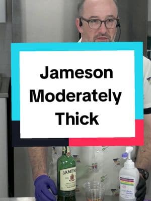 Moderately Thick Jameson!  Fast & Easy!!  if you want some whiskey and need it moderately thick, here is how to do it! #dysphagia #dietitiansoftiktok #dysphagiadiet #dietitian #slp #iddsi #speechies #speechiesoftiktok #cfpp #cdm #training #rdn #slpsoftiktok #thickenedliquids #jameson #whisky #whiskey #moderatelythick #SimplyThick #testmethod #moderndysphagiacooking 