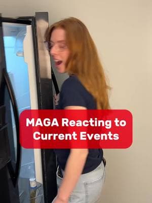 MAGA reacting to current events  😅 #comedyskit #politicalcomedy #politicalsatire #americabelike #liberaltiktok #ihateithere #politicalmemes #satire #uspolitics