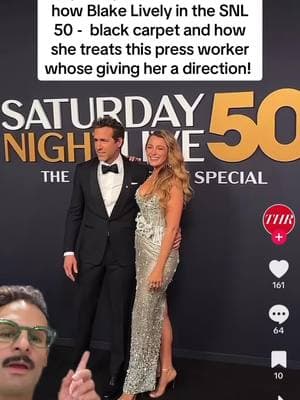 i see Blake Lively is being really NICE on carpets all of a sudden … hm 👀 #itendswithus #gossipgirl #snl #saturdaynightlive #blakelively #justinbaldoni #ryanreynolds #fypシ #foryou 