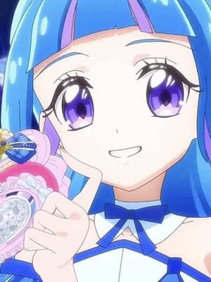 She gives off Cure Beauty vibes and I love her!💙😉 #precure #youandidolprecure #kimitoidolprecure #curewink #aokazenana #nanaaokaze #precureedit #youandidolprecureedit #curewinkedit #aokazenanaedit #nanaaokazeedit #fyp #fypシ 