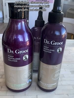 Get your Dr. Groot Hair & Scalp Dynamic Duo Set today on the TikTok shop on sale now for $42.00 sold by LG beauty US@sellwithtiktokshop_us #TikTokShop @LG beauty US #lgbeautyus #shopblackowned #keratinshampoo #biotin #shampoo 