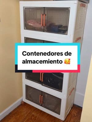 Cajas de almacenamiento con ruedas ✨ #almacenamiento #contenedores #plegables #viralvideo #cajas 