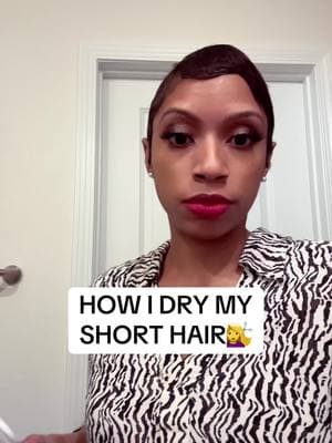 Y’all, I’ve had this hair dryer for over a year, and it works just as good as a hooded dryer! Perfect for my pixie cut, gets the job done every time—and it’s a steal! #pixiecut #pixiecutblackwomen #hairdryer #hairdryertutorial 