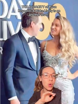 The AUDACITY of Ryan and Blake Lively. 🤦‍♀️🙄 #blakelively #itendswithus #snl #ryanreynolds #cringe #fy #fyp #foryoupage 