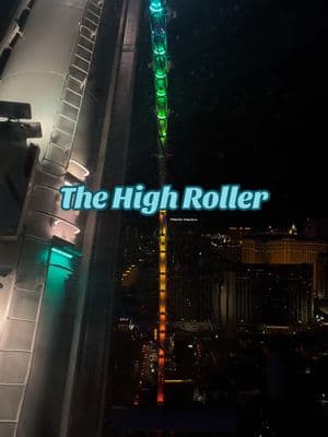 This view of Vegas might be the best you can get #highroller #ferriswheel #vegas #lasvegas #travel #fun #heights 