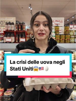 Oggi voglio parlarvi della crisi delle uova negli Stati Uniti😱🥚🇺🇸#statiuniti #vivereinamerica #italianiallestero #ciboamericano 