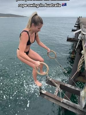 Epic rope swing off an Australian sea bridge with Osmo Action 5 Pro! 🌉🌊 Tag a friend who’d love this! 🤙🚀 Created by: @ssamssimonss #djiosmo #osmoaction5pro #cliffdiving #sportsphotography