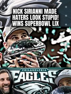 Nick Sirianni Made Haters Look "STUPID" Wins SuperBowl LIX vs Chiefs  #philadelphiaeagles #nicksirriani #superbowllix #stephenasmith #emmanuelacho #rexryan #firsttake  #kansascitychiefs #chiefs #chiefsnews #espn #sportscenter #chiefskindom #weaponxeaglesmedia #weaponx #weaponxeaglesedits #nfl #nfledits #edits #editing #philadelphiaeaglesnews #philadelphiaeaglesrumors #eaglesnews #eaglesrumors #gobirds #flyeaglesfly 