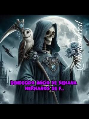 Bendecido inicio de semana hermanos de fé. Oración del dia Lunes 17 de febrero. Dios Todopoderoso y Santísima Muerte, protectores y guías de nuestras vidas, Hoy nos postramos ante ustedes con corazones llenos de gratitud, Agradecemos profundamente por permitirnos iniciar esta nueva semana Bajo su cuidado y su amor incondicional, que nos envuelve y nos fortalece. En este nuevo amanecer, elevamos nuestras voces y súplicas hacia ustedes, Pidiendo humildemente su amparo sobre nuestras vidas. Santísima Muerte y Dios Todopoderoso, en este día les pedimos Que nos bendigan con salud física, mental y espiritual. Rogamos que nos concedan salud física, Que nuestros cuerpos estén siempre fuertes y sanos, Que cada órgano, cada célula y cada sistema de nuestro cuerpo Funcionen perfectamente, llenándonos de vitalidad y energía. Protejan nuestras vidas de enfermedades y dolencias, Y que cualquier aflicción que nos aqueje sea sanada con su toque divino. Pedimos salud mental, para que nuestras mentes sean siempre claras y tranquilas, Que cada pensamiento sea positivo y edificante, Que nuestras emociones sean equilibradas y llenas de paz, Que las preocupaciones y ansiedades se disuelvan en su amor infinito. Santísima Muerte, con tu poderosa guadaña, corta todo mal pensamiento, Toda negatividad y todo daño disfrazado de enfermedad mental, Para que podamos vivir en armonía y bienestar. Imploramos salud espiritual, para que nuestras almas estén siempre conectadas con ustedes, Que nuestro espíritu sea fuerte y resiliente ante cualquier adversidad, Que nuestras creencias y nuestra fe se mantengan firmes y profundas, Permítannos sentir su presencia en cada momento de nuestras vidas, Que su amor y su luz guíen nuestros pasos y decisiones, Que nuestro camino espiritual sea claro y lleno de propósito. Dios bondadoso y Santísima Muerte, les agradecemos por escucharnos siempre, Por estar a nuestro lado en cada paso del camino y por concedernos nuestras peticiones. En su amor y su misericordia confiamos plenamente, sabiendo que bajo su amparo Nada nos faltará y que siempre encontraremos la paz y la sanación que necesitamos. Permítannos sentir su presencia y su protección en cada momento de esta semana, Que su luz ilumine nuestro sendero y su amor sea el escudo que nos proteja De todo mal y adversidad.  Gracias, queridos protectores, por su infinita bondad Y por concedernos la dicha de vivir bajo su cuidado. Amén Dios Todopoderoso y mi Santísima Muerte. #santamuerte #santisimamuerte #santamuertedevotee #santamuerteculto #santamuertealtar #santamuertetiktokcheck #santamuertedamadenegro #santamuerteoraciones #santamuertemadremia❣️💕 #santamuerteoracionlunes #oracionlunessantamuerte #lunesoracionsantamuerte #santamuerteoraciones #oración #oracióndelamañana #amén #amén🛐❤️ #amén🙏 #dalelikeeeeee #dalelikeycomparte🤩🤩🤩 #dalelikeporfavor #foryoupage #foryourpage #foryoupageofficiall #tiktokvi #tiktokvira #tiktokviral #viralviralviralvuralviral #viralvideo #holydeath #holydeathdevotee #holydeath🕯🥀💀 #lunesdetiktok #monday #santamuerteprotegenos #santamuertecuidanos 