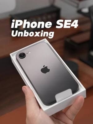 iPhone SE4 Unboxing? This year maybe called iPhone 16E ! Let’s unboxing!  #tech #apple #iphone #iphonese #iphone16e #unboxing #magsafe #wireless #asmr #esrtech #esrcase #screenprotector 