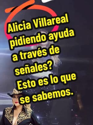 Alicia Villareal pidiendo ayuda a través de señales? Esto es lo que sabemos : La señal internacional de auxilio es un gesto que se utiliza para pedir ayuda e indicar que se está en peligro o en una situación de violencia. Este tipo de señales se puede realizar a través de una videollamada o en persona. Luego de que este fin de semana había un rumor de una supuesta denuncia interpuesta por Alicia Villarreal contra Cruz Martínez por " violencia familiar", fue la propia cantante quien hizo la señal universal de “ayuda” para víctimas de la violencia familiar, esto al terminar un concierto en Zitácuaro, Michoacán. Se dice que Alicia tuvo una discusión con Cruz Martinez y que la discusión  se salió de control y que incluso llevó a la cantante a un hospital privado, esto paso  el sábado, por la tarde, sin embargo, nada está  confirmado. #aliciavillarreal #aliciavillareal #cruzmartinez #women #viraltiktok #news #newsong #chisme #parati #foryoupage 