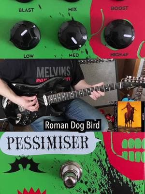 Melvins riffs on Hilbish Design Pessimisser  Playing some of my favorite Melvins riffs on the pedal that was designed by King Buzzo himself 🎸 I’ve been wanting this pedal ever since I heard Buzz use it live  Full video playing 15 Melvins riffs with this mighty pedal is up on YouTube! Link in bio   #melvins #themelvins #kingbuzzo #buzzosborne #hilbishdesign #hilbish #pessimisser #hilbishpessimisser 