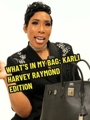 What’s in my bag: Karli Harvey Raymond edition 🤭 #brandiharvey #karliharveyraymond #podcast #season3 #vaultempowers #podcastclips 