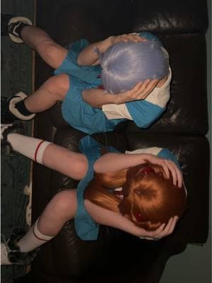 Wha wha wha wha @marina #casc0s #cosplay #wig #neongenesisevangelion #reiayanami #nge #asukacosplay #cosplayer 