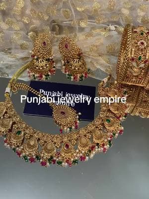 No price in comments. For inquiries contact at at us: DM/Call/text/WhatsApp: at 925-206-7281. Our prices are in US 💵 #punjabitraditionaljewelry #Pakistanijewelry #sikhwedding  #pachi #bridalstudio #indianwedding #chooda #jhumkas #bangles #anklets #jadau #polkijewelry #lehenga #uncutkundan #tyaanijewellery #instadaily #punjabisuit #trendingsong #viral #salwarsuit #punjabijewelryempire #punjabi_jewelry_empire #thappakundan