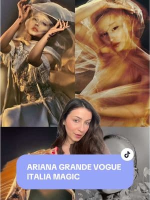 Ariana Grande’s Vogue Italia covershoot will now be my favorite example of the power behind a GREAT studio photoshoot👏🫶 #arianagrande #vogue #vogueitalia #magazinecover 