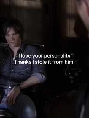 Sam version! He’s so funny #supernatural #supernaturaltiktok #samwinchester #sam #personality #funnyvideo #diva #sassy #lovehim #fyp #foryoupage #viralvideo #trending #spn #spnfamily #spnfandom #edit #blowup #dontletthisflop 