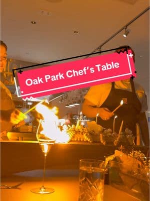 The Chefs Table at Oak Park was an incredible dining experience! A must try in Des Moines! #chefstable #oakpark #finedining #tastingmenu #wagyu #caviar 