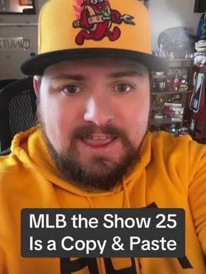 No, MLB the Show 25 isn’t a copy and paste. Let’s get real. #MLBtheShow25 #mlbtheshow #gaming #baseball #MLB #GamingOnTikTok #nutzypoo 