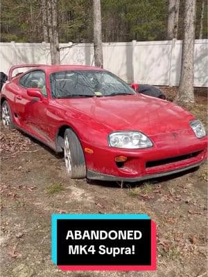 MK4 Supra Found ABANDONED in Backyard for 15 Years! #wddetailing #detailing #carwash #carcleaning #satisfying #satisfyingvideos #barnfind #fyp #abandoned #cardetailing #pressurewashing #asmr #trending #trend 