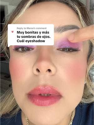 Replying to @Marsa @revlon #sombras #maquillaje Como aplico mis sombras de ojos con los dedos💗 #maquillajesencillo 