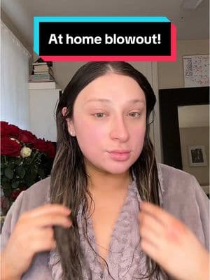 You can now get the best blowout at home using just ONE product that makes your blowout last for days @John Frieda The Frizz Ease Smooth Operator Spray #johnfriedapartner #blowout #salonblowoutathome #girltips #getreadywithme 