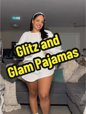 Pajamas that bring the GLITZ AND GLAM 🥂✨ (currently on sale!) #glitzandglam  #pajamas  #pajamaset  #pajamasets  #glamourgirl 