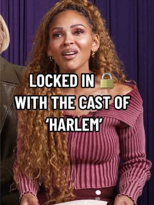 How #LockedIn are you with your crew? We linked up with the cast of ‘Harlem’ to put their bond to the test, from “Would You Rather", Mystery Cocktails, and Memory Drawing. Catch the full episode of our new episode of Locked In now on SpringHill’s YouTube! & Season 3 finale of Harlem is out now. #HarlemOnPrime #harlemeverafter #meagangood #tylerlepley #harlem #amazonvideo 