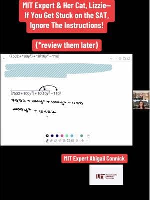 Guest Abigail Connick, SAT wizard, shares exam tricks. I'm an Ivy League graduate and ex-Arnold Schwarzenegger speechwriter. I've written for lawmakers, members of royal families, and renowned scientists around the world. Now, I help students worldwide tell the story of their future selves to gain admission to selective U.S. schools. I'm lucky to work with high school, college, and grad school students that include U.S. Presidential Scholars, National YoungArts Foundation winners, Cameron Impact scholars, and amazing community college students, among others.  #essaycoaching #essaycoach #collegeprep  #collegeacceptance  #collegeessays #essaymentor #collegeessay #collegeadmissions #essayhelp #collegeessayhelp #essaytipsforstudents #essayhelp  #essayhelper #brownuniversity #stanford   #harvard #yale #cornell #princeton #barnard #wellesleycollege #georgetown #vanderbilt #tufts #cornell #upenn #usc #washu #emory #admissions #carnegiemellon #usc #rejection #admissionscounselor #commonapphelp #commonappessay #commonapp #essay #essayhack #collegerecruiting #internationalapplicants #essaymentor #collegeadmissionsmentor #collegeadmissions2024 #graduateschoolessays #gradschooladmissions #graduateschoolessays #graduateschooladmissions #collegecounselor #collegeadmissionscounselor #independentcounselor #independentcollegecounselor #highereducation #highereducationcounseling #scholarship #financialaid #scholarships #undergraduatescholarship #graduateschoolessay #personalstatement #gradschoolessay #collegeadmissionhelp #ivyleague #ivyleagueacceptance #ivyleagueadmissions #greenscreen #medicalschoolessay #medschool #gradschooladmissions #graduateschoolessay #quakerpregrain #independenteducationalconsultant #IEC #collegeadvisor #certifiedcollegecounselor #internationalstudents #carnegiemellon #cmu #Shanghai #studyabroad #UAE #Emirates #internationalstudent #highschool #AbuDabi #uscollege #transfer #collegetransfer #acceptance #acceptanceletter #studyabroadlife #abroadstudy #georgiatech #ai #chatgpt #umichigan #uwisconsin #unc #editor #sensory #details #collegeprep #collegehacks #acceptance #northwestern #scholarship #financialaid #fyp #foryoupage #fypage #foryou #ED #earlydecision #extracurriculars #SAT #SATPrep #Examprep #Desmos #1600 #Highscore #SATscore #ACTscore #Testprep #SATtutor #ACTTutor #mathtutor #SATtrick #Sattip #ACTtrick #mathtutor #Desmos #actprep #exam #exams #examseason #testoptional #usc #futureyou #futureme #impact #passionproject