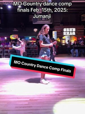 Killed it out there!!! @pageyehling #northwoodrustic #linedance #dancecompetition #finals #fyp #mocountry @Roughstock Dancing Co @MOCountryGV 