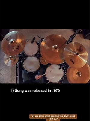 Can you guess this song based on the drum beat? Part 627 #guessthesong #guessthissong #guessthesongchallenge #blacksabbath #classicrock #classicmetal #drumset #guessthesongdrums #realdrums #REALDRUM #anysongchallenge #drumbeat #drumbeatchallenge 