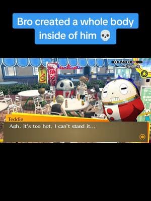 Bro didn't wanna be a bear anymore 😂 #persona4 #persona4golden #teddiepersona4 #persona #teddiegyat #fyp #fypシ 