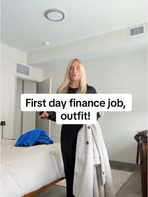 What I’m wearing for my first day in the 9-5 world ( finance!) 💕😁🥹  Shop my storefront for more outfit inspo and apartment :-)  I had an amazing first day!  #corporatelife #corporateoutfitideas #corporateoutfitideas #financeoutfit #financeoutfits #officeoutfitsoftheweek #officeoutfitinspo #genzofficefashion #officefashion #corporateamerica #corporategenz 