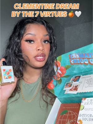 @The 7 Virtues Perfume has just launched Clementine Dream & baby im loving it!! 🤍 I actually got to try this fragrance last year & it’s only gotten better! 🍊😍 this is the most PERFECT citrus fragrance, i need all of yall to run and try this out 🍊🤍✨!! @Barb Stegemann  #perfumetiktok #perfumetok #fragrancetok #vanillagirl #perfumes #newperfume #citrusperfume #the7virtues #vanillaperfume #perfumes #fragrancetiktok 