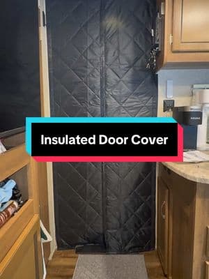 RV Must Have: Insulated Door Cover #rvmusthave #rvmusthave #campingmusthave #musthave #musthaves #youneedthis 