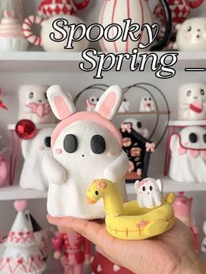 a spooky spring 🌷 Saturday, February 22nd at 2:00pm pst 🌱 #clayart #clayartist #spookyspring #halloween2025 #halloweenallyear #handmadeart #polymerclay #airdryclay #claysculpture #airdryclayart #polymerclayart 