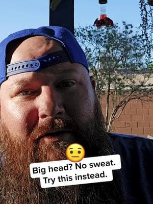 Big heads can have tons of snaps left!! Stop hangin on by a thread bro #bighead #bighats #hatsforbigheads #onesizefitsbig #bigheadmode