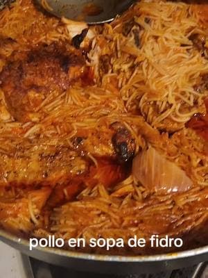 pollo en sopa de fideo #pollo #linares taquero 