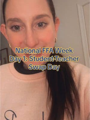 Happy National FFA Week! 💙💛 #agteachersoftiktok #agteacher #ffa #advisor #ffaweek #spiritweek #highschool 