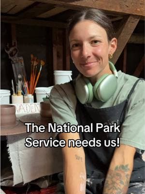 Link in bio to buy my pottery and support the @National Park Service. If you’d like to donate directly please visit their website! #nationalparkservice #NPS #pottery #donate #hiringfreeze #nature #potterytiktok 